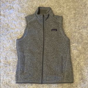 Patagonia full-zip fleece vest
